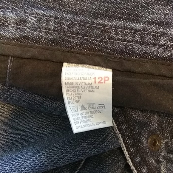 Tommy Hilfiger womens jeans size 12p - Picture 8 of 11